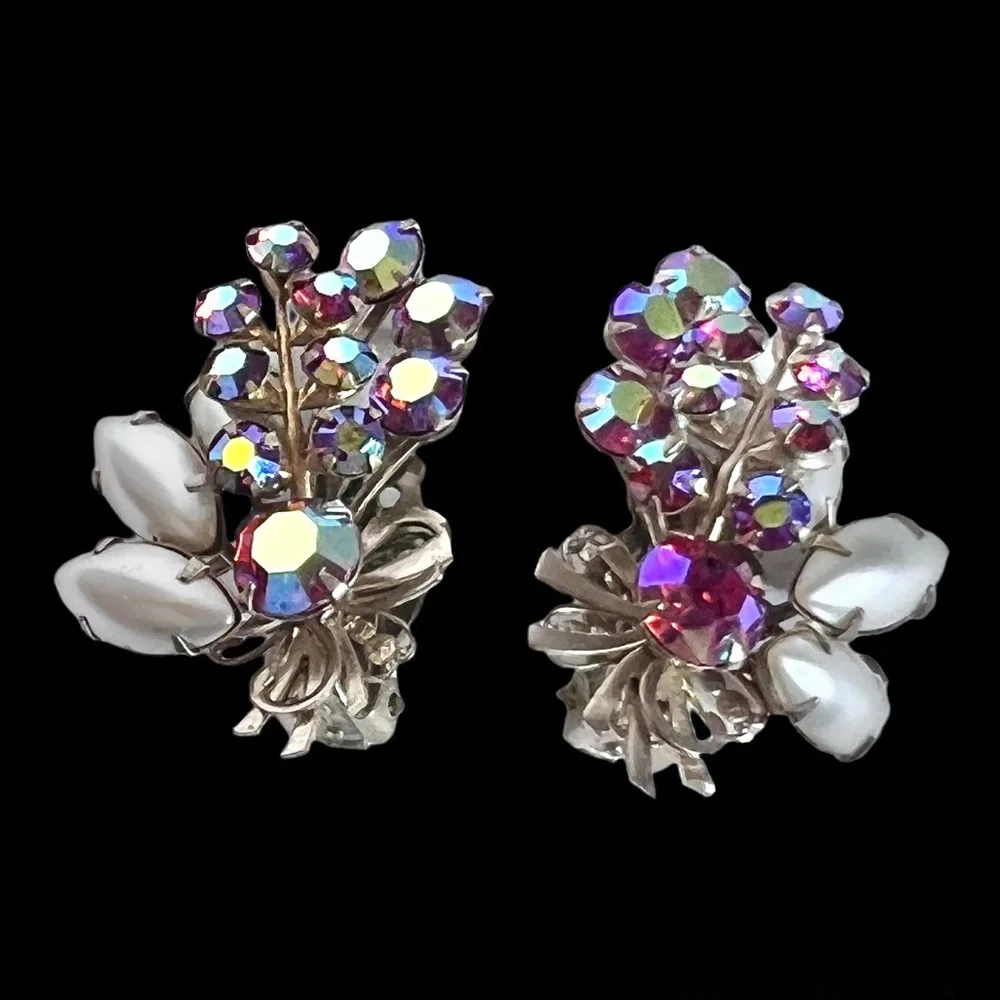 Vintage retro rhinestone